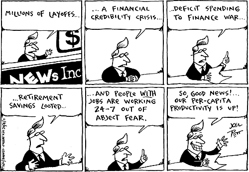 Joel Pett Comic Strip for February 08, 2002 