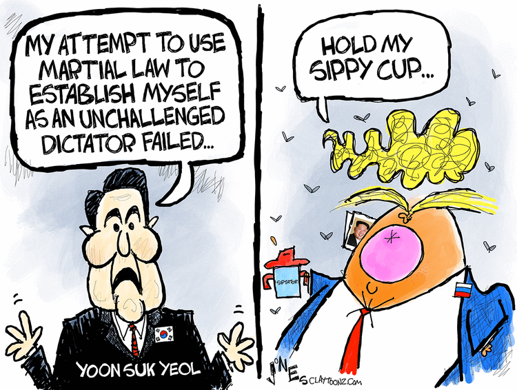 Clay Jones Comic Strip for December 06, 2024 