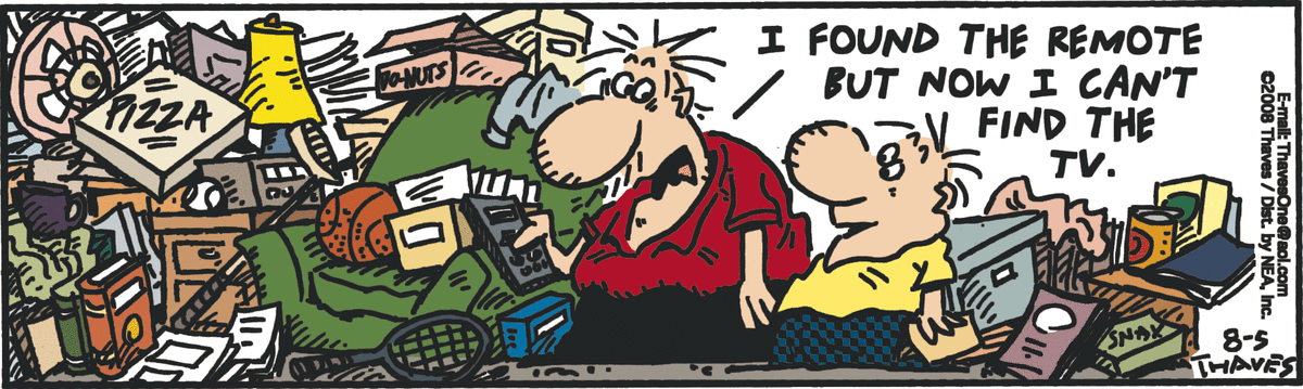 Frank and Ernest Comic Strip for August 05, 2008 