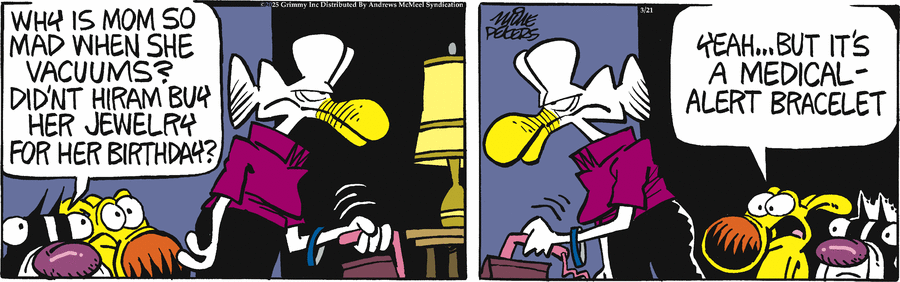 Mother Goose and Grimm Comic Strip for March 21, 2025 