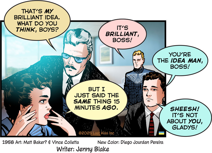 Last Kiss Comic Strip for February 10, 2025 