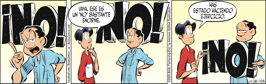 Baldo en Español Comic Strip for February 08, 2025 
