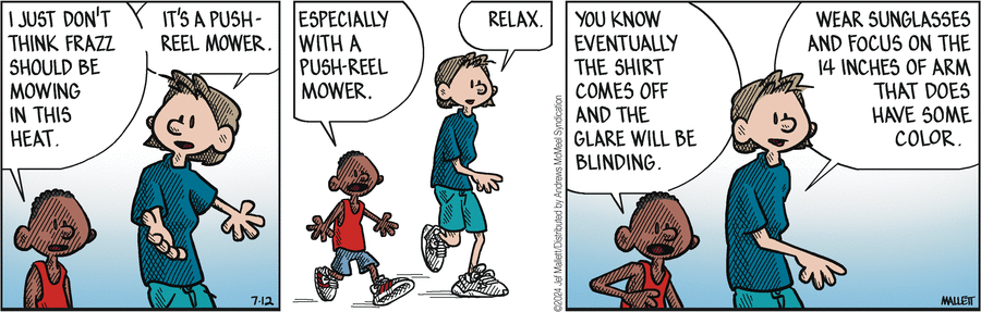 Frazz Comic Strip for July 12, 2024 