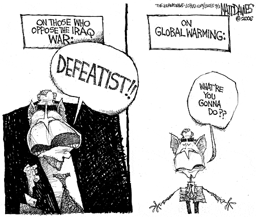 Matt Davies Comic Strip for September 05, 2006 