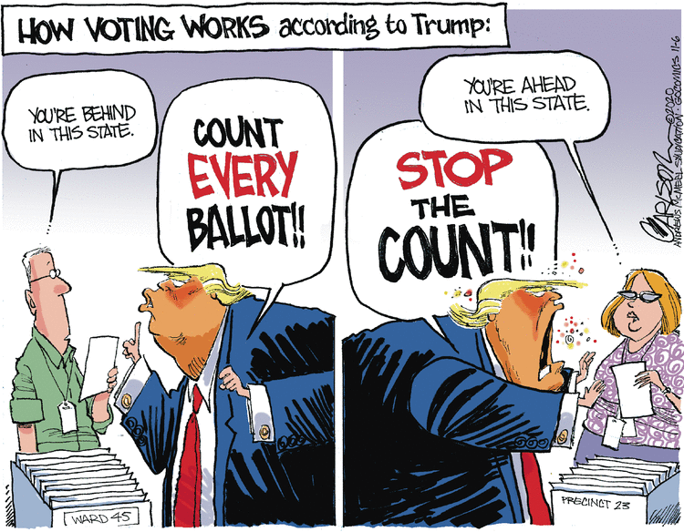 Stuart Carlson Comic Strip for November 06, 2020 