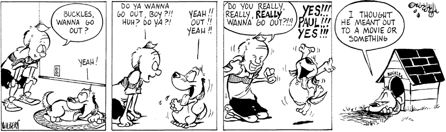 Buckles Comic Strip for May 10, 2021 