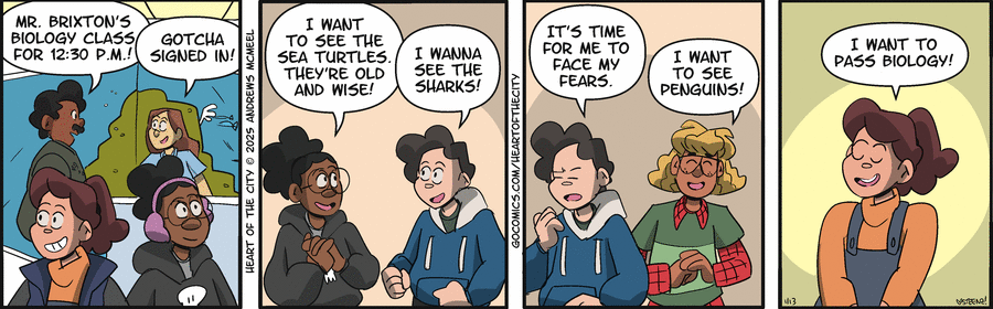 Heart of the City Comic Strip for January 13, 2025 