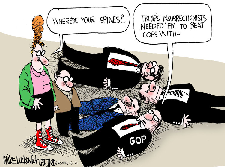 Mike Luckovich Comic Strip for January 26, 2025 