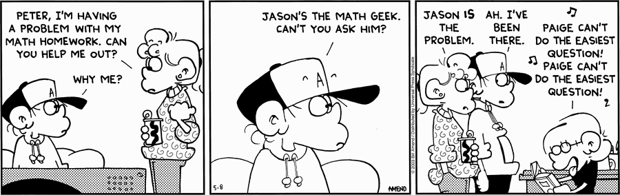 FoxTrot Comic Strip for May 08, 2003 