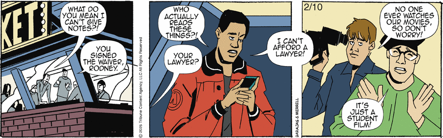 Gil Thorp Comic Strip for February 10, 2025 