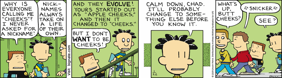 Big Nate Comic Strip for January 22, 2019 