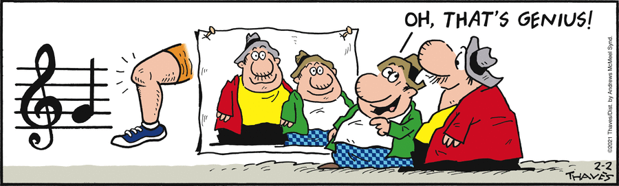 Frank and Ernest Comic Strip for February 02, 2021 