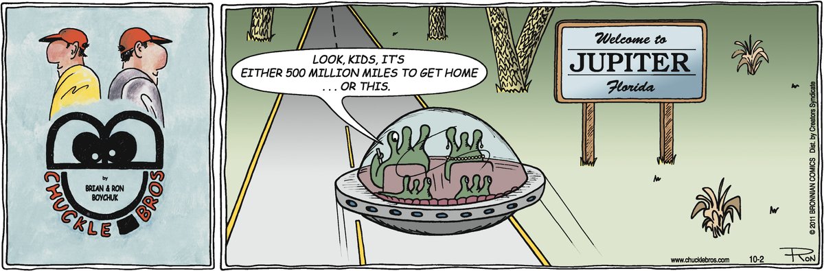 Chuckle Bros Comic Strip for October 02, 2011 