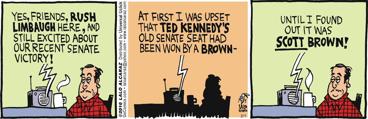 La Cucaracha Comic Strip for February 01, 2010 