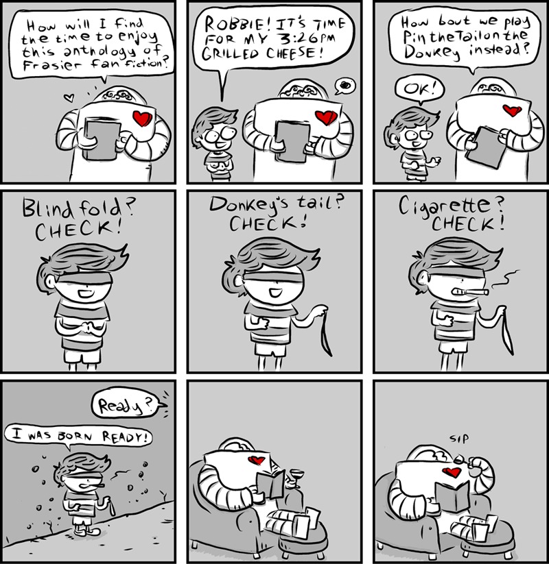 Robbie and Bobby Comic Strip for February 14, 2025 
