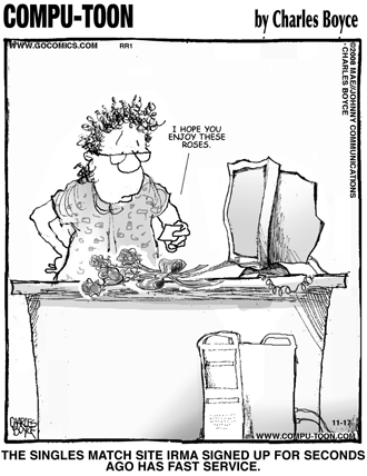 Compu-toon Comic Strip for November 17, 2008 