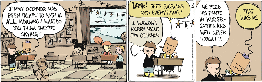 Wallace the Brave Comic Strip for March 07, 2019 