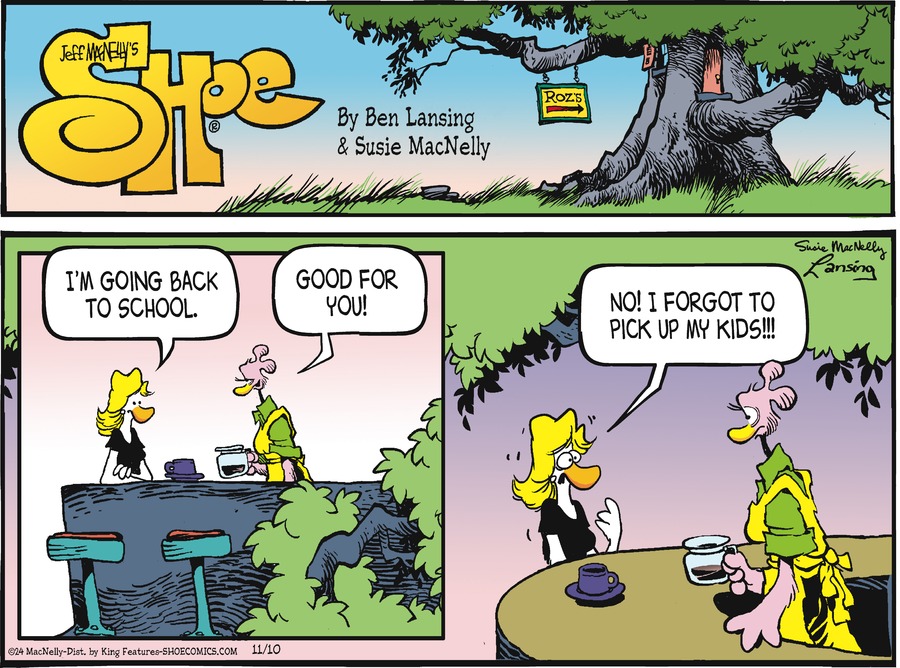 Shoe Comic Strip for November 10, 2024 