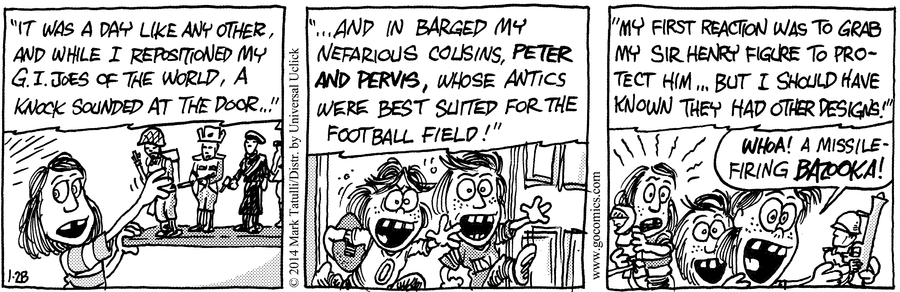 Heart of the City Comic Strip for January 28, 2014 