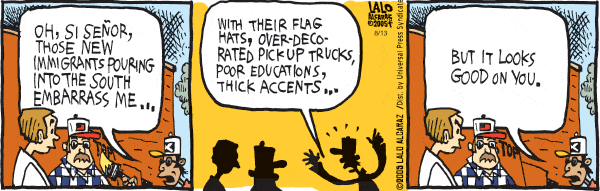 La Cucaracha Comic Strip for August 13, 2005 
