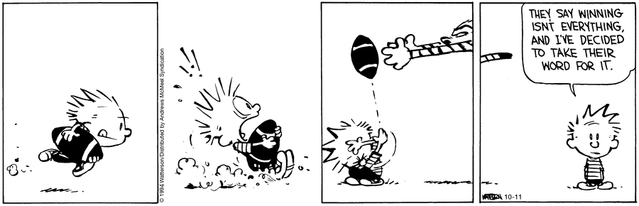 Calvin and Hobbes Comic Strip for October 11, 2024 