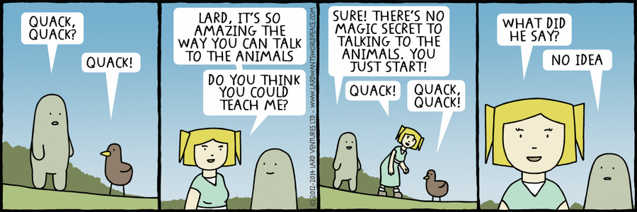 Lard's World Peace Tips Comic Strip for January 11, 2025 