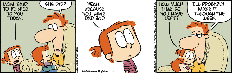 Baby Blues Comic Strip for February 12, 2025 