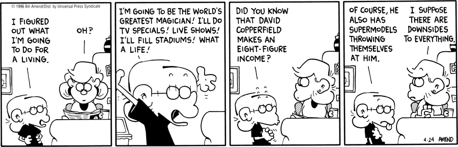 FoxTrot Classics Comic Strip for April 24, 2007 
