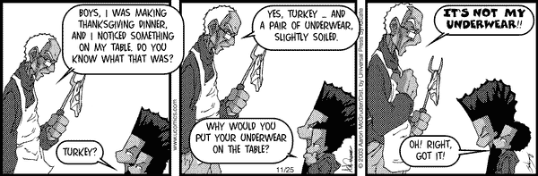 The Boondocks Comic Strip for June 28, 2011 