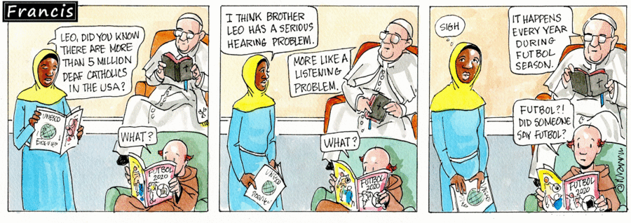 Francis Comic Strip for October 15, 2020 