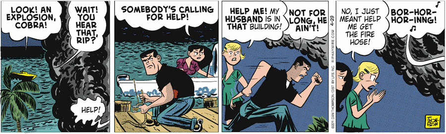 Rip Haywire Comic Strip for April 29, 2011 
