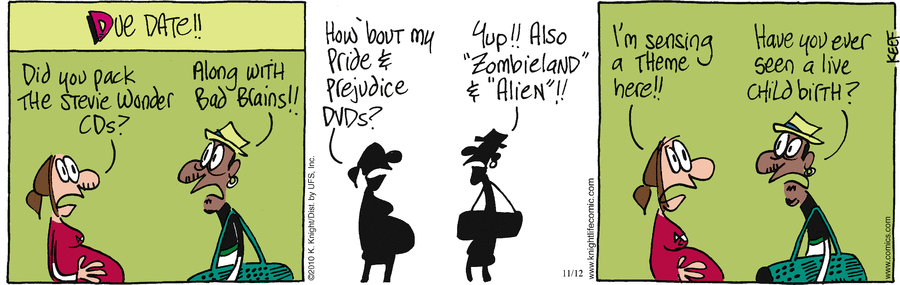 The Knight Life Comic Strip for November 12, 2010 
