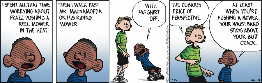 Frazz Comic Strip for July 13, 2024 