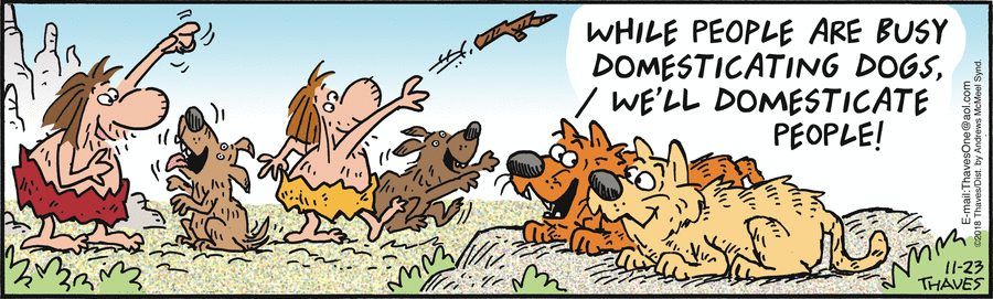 Frank and Ernest Comic Strip for November 23, 2018 