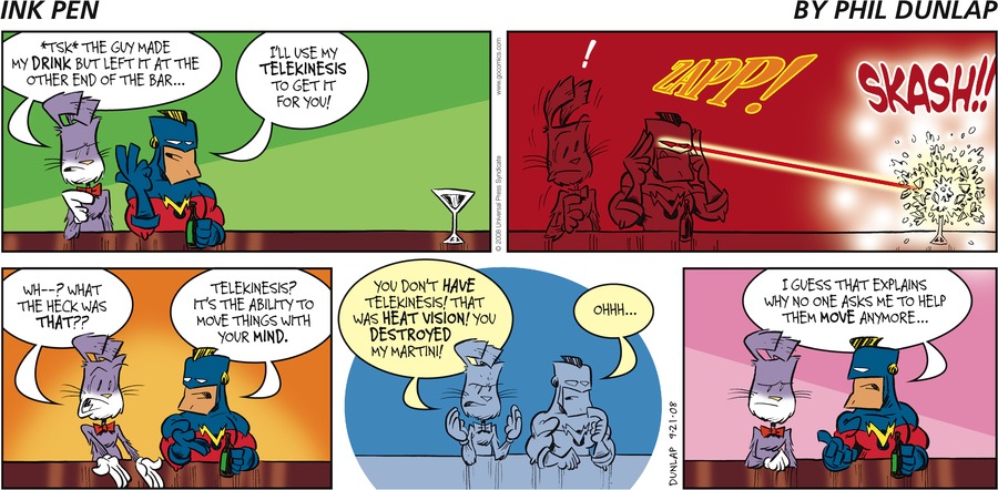 Ink Pen Comic Strip for September 21, 2008 