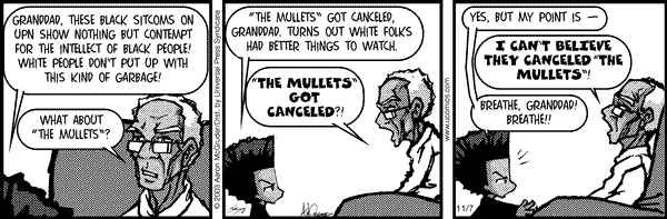 The Boondocks Comic Strip for June 10, 2011 