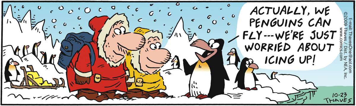 Frank and Ernest Comic Strip for October 23, 2009 
