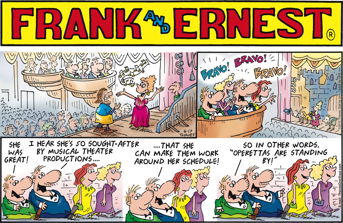 Frank and Ernest Comic Strip for June 17, 2012 
