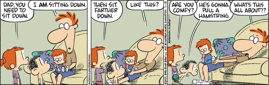 Baby Blues Comic Strip for July 13, 2022 