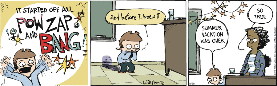 Wallace the Brave Comic Strip for August 28, 2018 