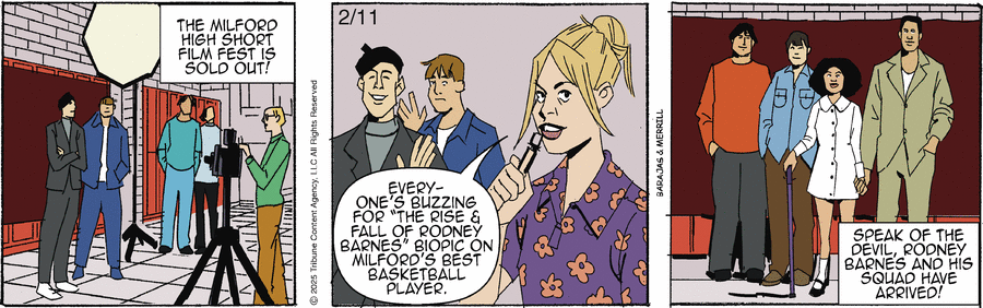 Gil Thorp Comic Strip for February 11, 2025 