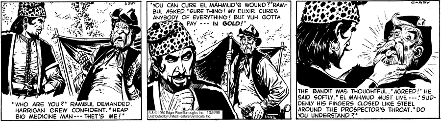 Tarzan Comic Strip for December 11, 2024 