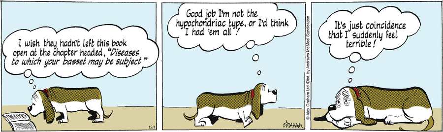 Fred Basset Comic Strip for December 04, 2023 