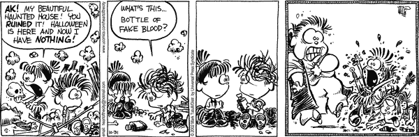 Heart of the City Comic Strip for October 31, 2002 