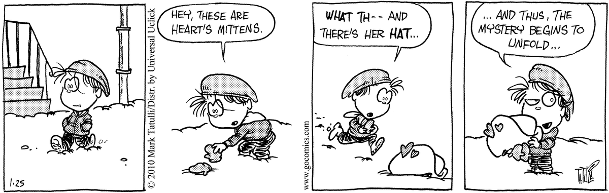 Heart of the City Comic Strip for January 25, 2010 