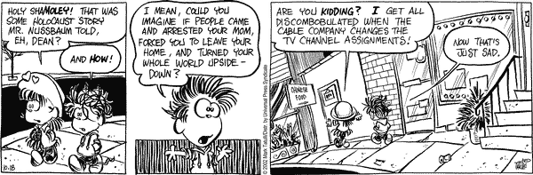 Heart of the City Comic Strip for October 18, 2002 
