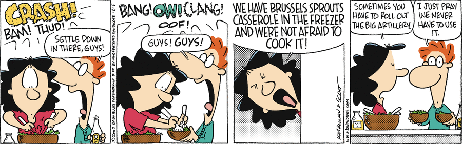 Baby Blues Comic Strip for December 05, 2007 