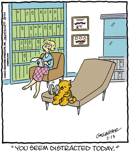 Heathcliff Comic Strip for February 13, 2025 