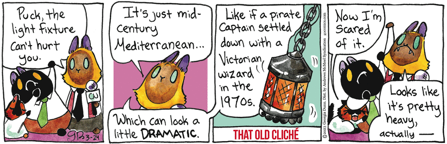 Breaking Cat News Comic Strip for March 24, 2023 