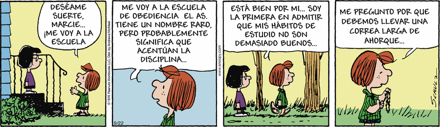 Snoopy en Español Comic Strip for September 22, 2023 